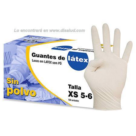 Gants en latex 100% naturel sans poudre Sigal®. 100 gants ambidextre