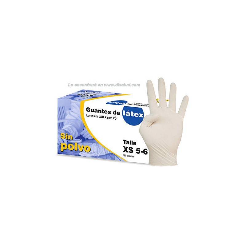 Gants en latex 100% naturel sans poudre Sigal®. 100 gants ambidextre