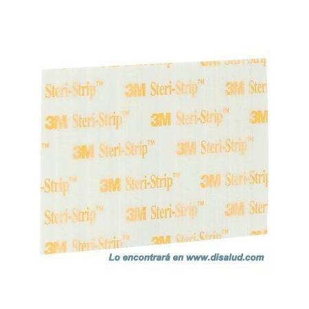 3M™ Steri-Strip™ R1542 Suture cutanée adhésive 6x38mm 50 enveloppes de 6 bandes (300 bandes)