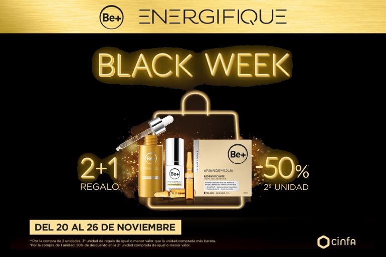 Be+ Energifique llega a la Black Week de Disalud